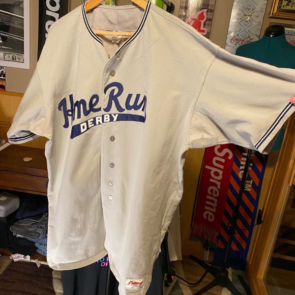 Rare 1970s authentic homerun derby jersey size 52 southland - Picture 2 of 8